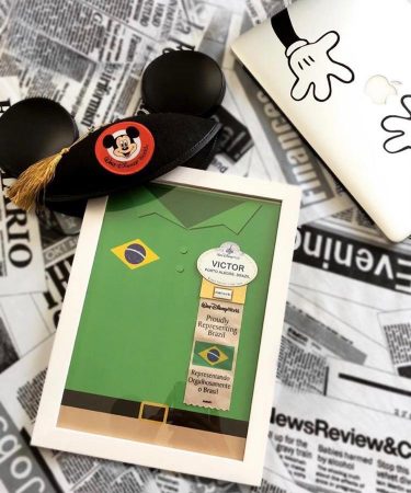 Nametag no Quadrinho de Costume